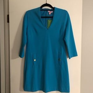 Teal Lilly Pulitzer Shift Dress